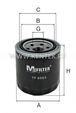 Фильтр масляный M-FILTER TF6553 M-FILTER  - фото, характеристики, описание.