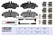 Торм. колодки дисковые задн. MB Sprinter II 16-; VW Crafter I 06- (M2629190) MARSHALL