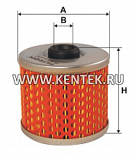 фильтрующий элемент топливного фильтра (с металлическими крышками) FILTRON PM810/1 FILTRON  - фото, характеристики, описание.