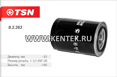 Фильтр топливный TSN 9.3.363 TSN  - фото, характеристики, описание.