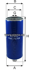 Фильтр топливный GOODWILL FG 1033 GOODWILL  - фото, характеристики, описание.