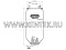 Пневморессора (без стакана) FRUEHAUF (SP2101.9010) SIMPECO