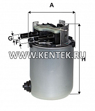 топливный фильтр коробочного типа FILTRON PP857/9 FILTRON  - фото, характеристики, описание.