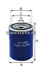 Фильтр топливный GOODWILL FG 1060 GOODWILL  - фото, характеристики, описание.