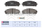 Торм. колодки дисковые передн. Toyota Highlander II, III 07- / RAV4 IV 12-; Lexus NX 14- / RX III 08- (M2624452) MARSHALL
