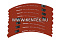 Накладки торм. компл. (ном.) (с заклеп.) WVA 19032 (M2190320) MARSHALL