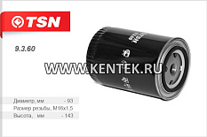 Фильтр топливный TSN 9.3.60 TSN  - фото, характеристики, описание.