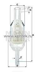 топливный фильтр MANN-FILTER WK31/11(10) MANN-FILTER  - фото, характеристики, описание.