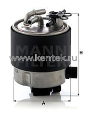топливный фильтр MANN-FILTER WK9026 MANN-FILTER  - фото, характеристики, описание.