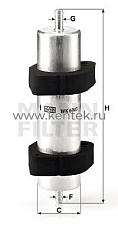 топливный фильтр MANN-FILTER WK6003 MANN-FILTER  - фото, характеристики, описание.