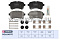 Торм. колодки дисковые задн. Iveco Daily III-VI 02- (M2624570) MARSHALL