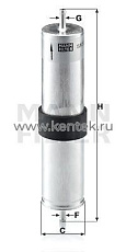 топливный фильтр MANN-FILTER WK521/4 MANN-FILTER  - фото, характеристики, описание.