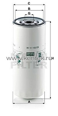 масляный фильтр MANN-FILTER W11102/35 MANN-FILTER  - фото, характеристики, описание.