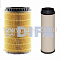 КОМПЛЕКТ ФИЛЬТРУЮЩИЙ ЭЛЕМЕНТ ОЧИСТКИ ВОЗДУХА DIFA 43179 + DIFA 43179-01