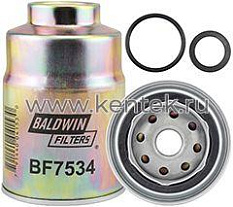 топливный фильтр, Spin-on (накручивающийся) Baldwin BF7534 Baldwin  - фото, характеристики, описание.