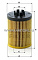 масляный фильтроэлемент без метал. частей MANN-FILTER HU712/8X