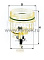 колба топливного сепаратора MANN-FILTER BL1