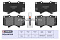 Торм. колодки дисковые передн. Toyota Land Cruiser Prado (120, 150) 02-; Lexus GX I, II 01- (M2624024) MARSHALL