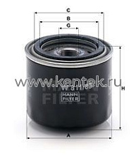 масляный фильтр MANN-FILTER W811/83 MANN-FILTER  - фото, характеристики, описание.