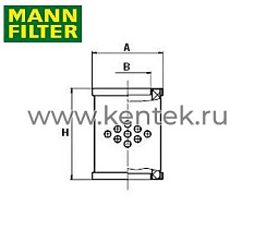 сепаратор воздух-масло MANN-FILTER LE22006 MANN-FILTER  - фото, характеристики, описание.