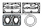 РМК компрессора VOLVO: клап., прокл., упл. (M7012033) MARSHALL
