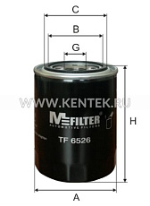 Масляный фильтр MFILTER TF6526 M-FILTER  - фото, характеристики, описание.