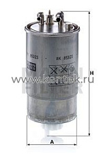топливный фильтр MANN-FILTER WK853/23 MANN-FILTER  - фото, характеристики, описание.