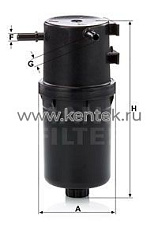 топливный фильтр MANN-FILTER WK9016 MANN-FILTER  - фото, характеристики, описание.