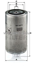 топливный фильтр MANN-FILTER WK950/19 MANN-FILTER  - фото, характеристики, описание.