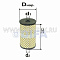 топливный фильтр элемент DIFA DIFA6306