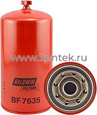 Топливный сепаратор spin-on со сливом High Efficiency Baldwin BF7635 Baldwin  - фото, характеристики, описание.