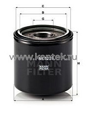 масляный фильтр MANN-FILTER W1228 MANN-FILTER  - фото, характеристики, описание.