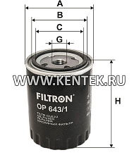  FILTRON OP643 FILTRON  - фото, характеристики, описание.