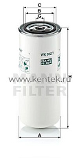 топливный фильтр MANN-FILTER WK962/7 MANN-FILTER  - фото, характеристики, описание.