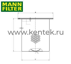 сепаратор воздух-масло MANN-FILTER LE33001x MANN-FILTER  - фото, характеристики, описание.