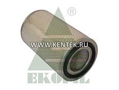 Элемент фильтрующий очистки воздуха EKOFIL EKO-01.405 EKOFIL  - фото, характеристики, описание.