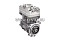 Воздушный компрессор SCANIA двухцилинд. 720 cc, конус 36 мм, о.н. K053740N00 (M7006206) MARSHALL