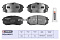 Торм. колодки дисковые передн. Hyundai ix35 10-; Kia Carens I, II 02- / Sportage III 10- (M2624501) MARSHALL