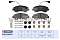 Торм. колодки дисковые передн. Citroen Jumper II 06-; Fiat Ducato III 06-; Peugeot Boxer II 06- (M2624467) MARSHALL