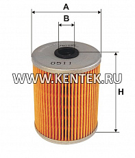 фильтрующий элемент масляного фильтра (с металлическими крышками) FILTRON OM611/1 FILTRON  - фото, характеристики, описание.