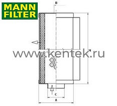 сепаратор воздух-масло MANN-FILTER LE6002 MANN-FILTER  - фото, характеристики, описание.