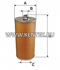 фильтрующий элемент масляного фильтра (с металлическими крышками) FILTRON OM514/1 FILTRON  - фото, характеристики, описание.