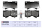 Торм. колодки дисковые передн. Toyota Land Cruiser 200 07- / Land Cruiser Prado 150 15- (M2624386) MARSHALL