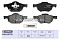 Торм. колодки дисковые передн. Honda Accord VII 03- (M2623720) MARSHALL