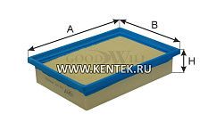 Фильтр воздушный GOODWILL AG 326 GOODWILL  - фото, характеристики, описание.