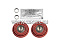 Пятаки 69 мм и втулки (4 детали) KNORR SN6… SN7… SK7… (M2910139) MARSHALL