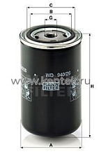 масляный фильтр высокого давления MANN-FILTER WD940/26 MANN-FILTER  - фото, характеристики, описание.