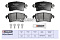 Торм. колодки дисковые задн. Opel Movano A 98-; Renault Master II 98- (M2623669) MARSHALL