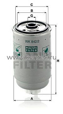 топливный фильтр MANN-FILTER WK842/2 MANN-FILTER  - фото, характеристики, описание.