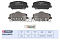 Торм. колодки дисковые передн. Kia Optima III 11- / Cee'd II 12- / Cerato III 13- (M2624915) MARSHALL